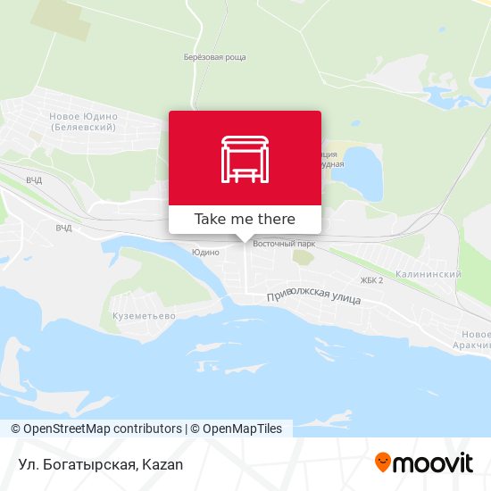 Ул. Богатырская map