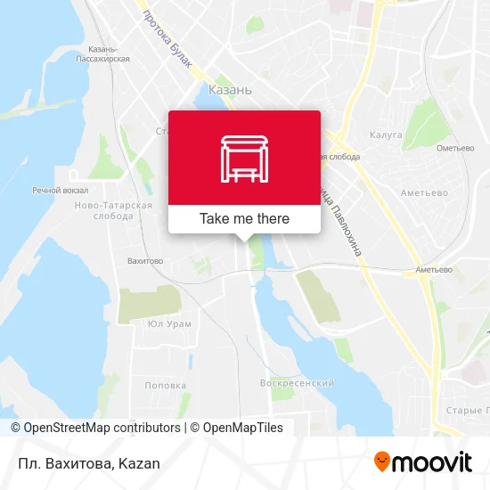 Пл. Вахитова map