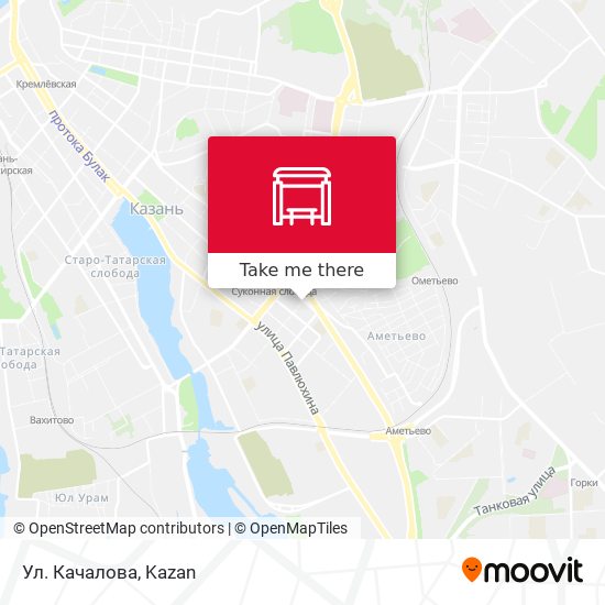 Ул. Качалова map