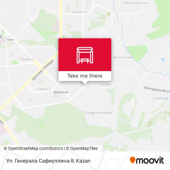 Ул. Генерала Сафиуллина-8 map