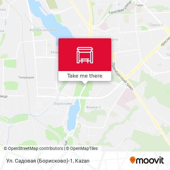 Ул. Садовая (Борисково)-1 map