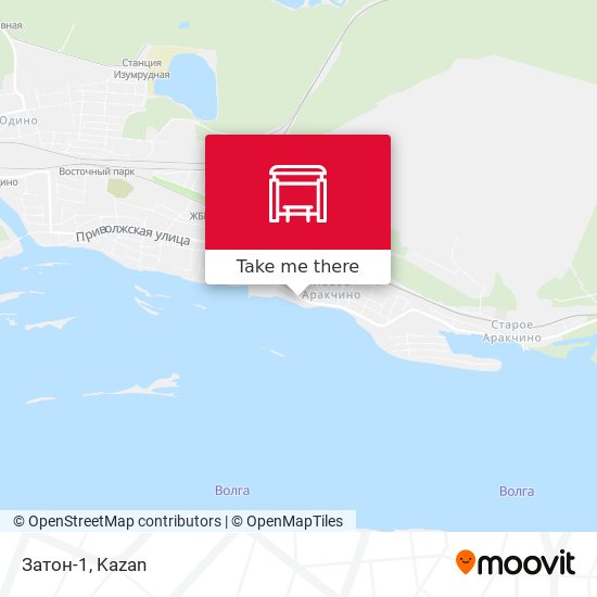 Затон-1 map