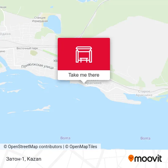 Затон-1 map