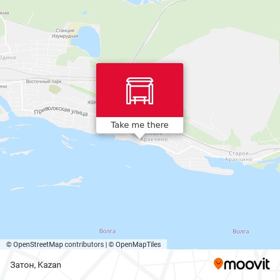 Затон map
