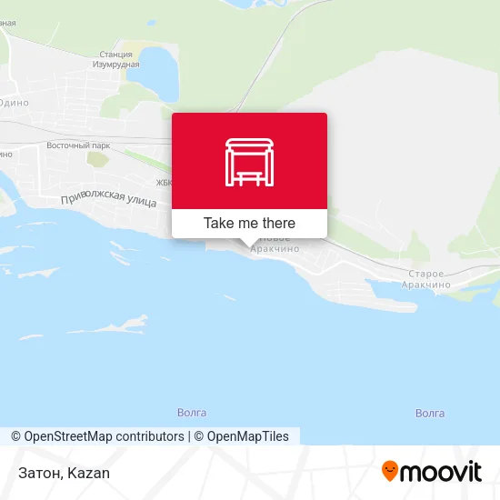 Затон map