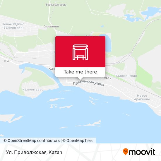 Ул. Приволжская map
