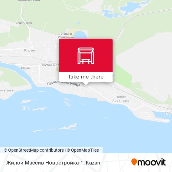 Жилой Массив Новостройка-1 map