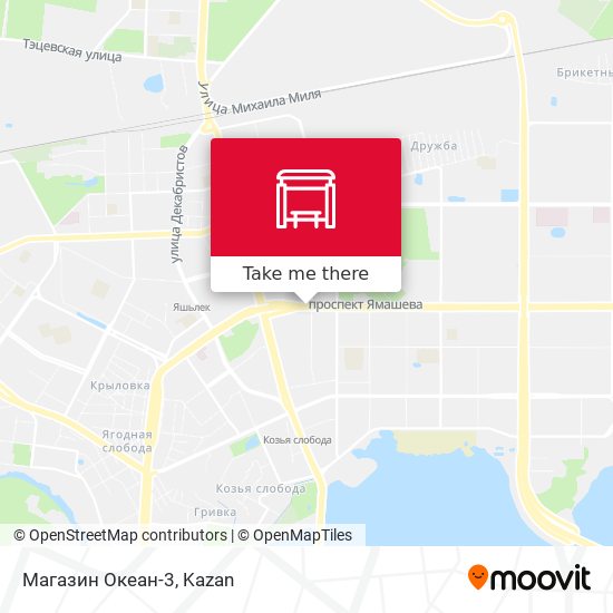 Магазин Океан-3 map