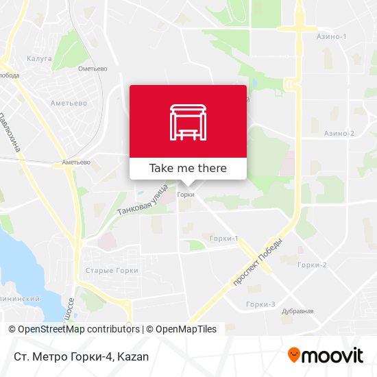 Ст. Метро Горки-4 map