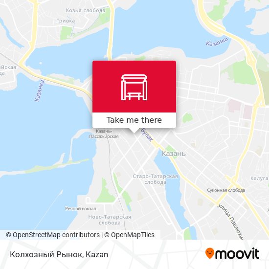 Колхозный Рынок map