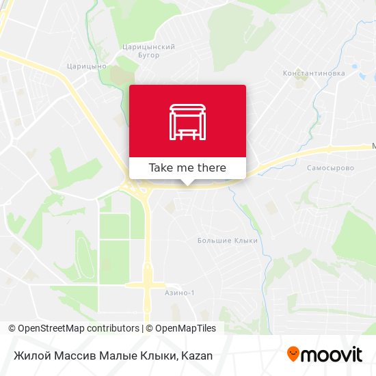 Жилой Массив Малые Клыки map