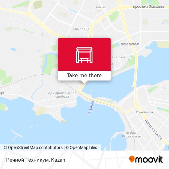 Речной Техникум map