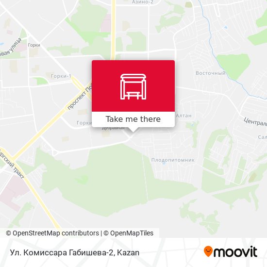 Ул. Комиссара Габишева-2 map