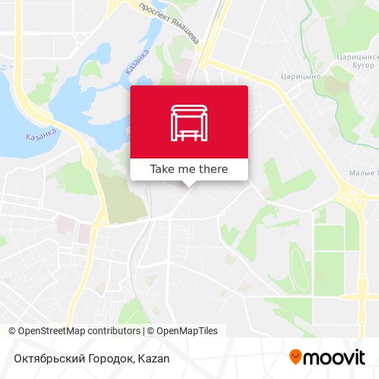 Октябрьский Городок map