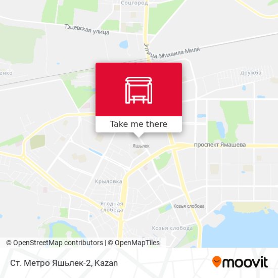 Ст. Метро Яшьлек-2 map