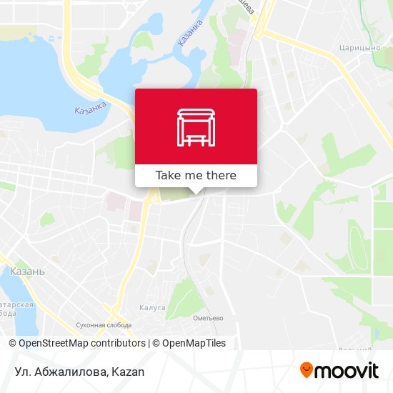 Ул. Абжалилова map