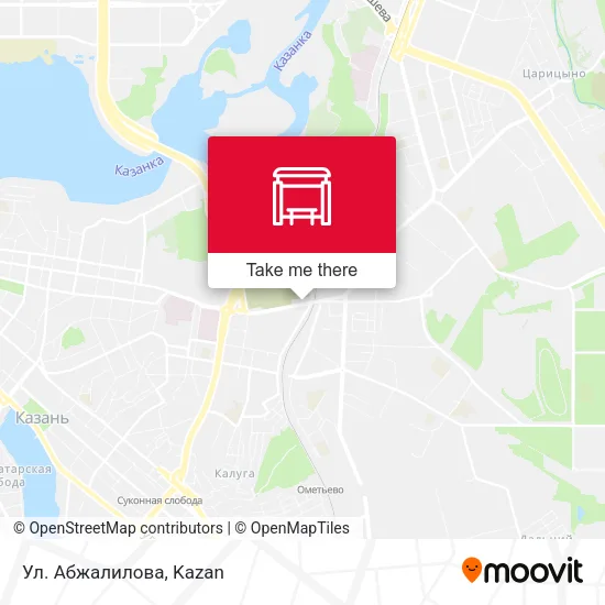 Ул. Абжалилова map