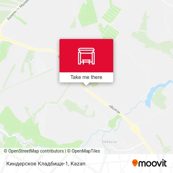 Киндерское Кладбище-1 map