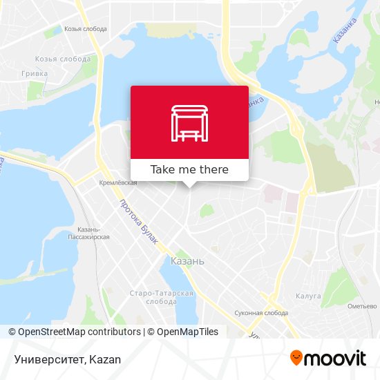 Университет map