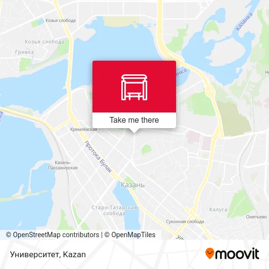 Университет map