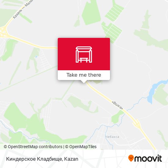 Киндерское Кладбище map