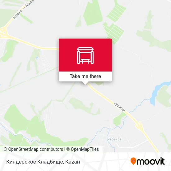 Киндерское Кладбище map