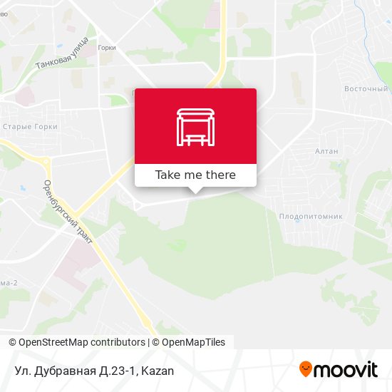 Ул. Дубравная Д.23-1 map