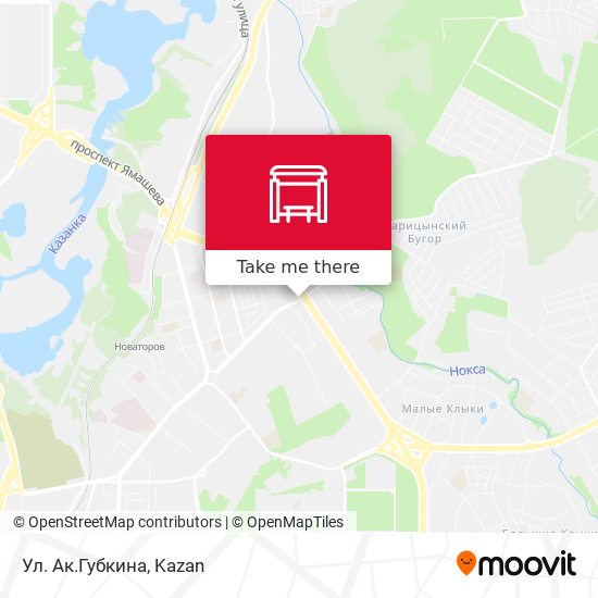 Ул. Ак.Губкина map