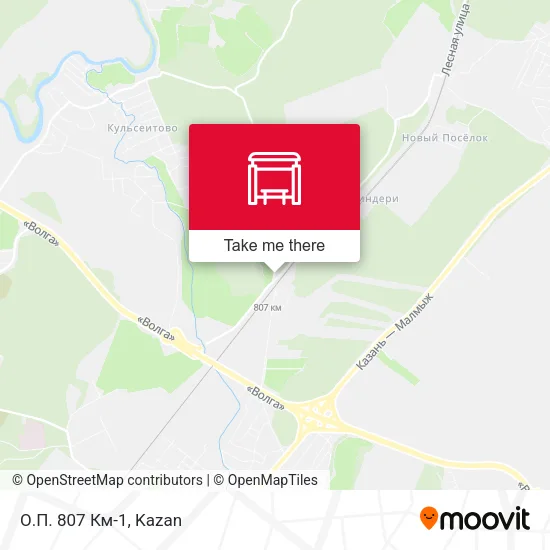 О.П. 807 Км-1 map