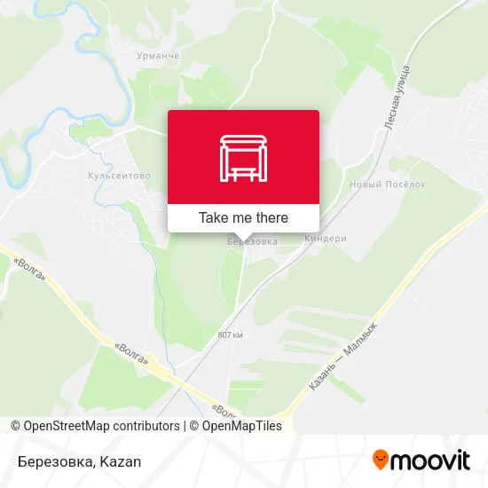 Березовка map