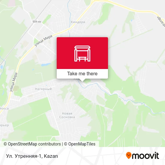 Ул. Утренняя-1 map