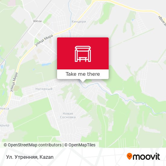 Ул. Утренняя map