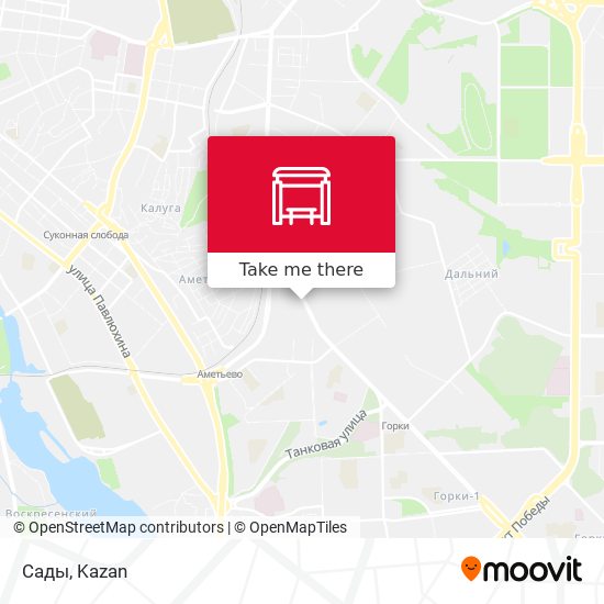 Сады map