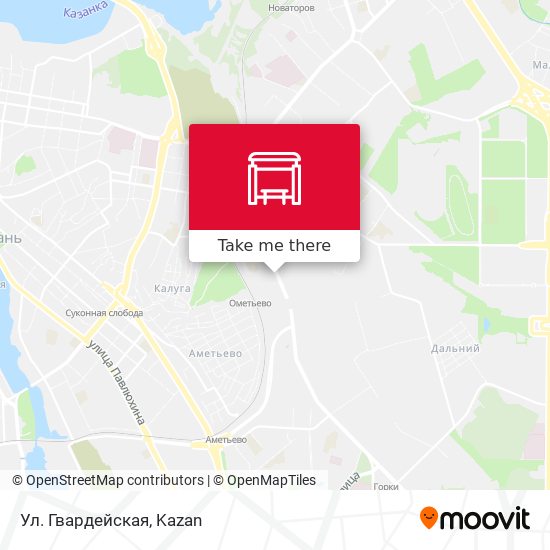 Ул. Гвардейская map