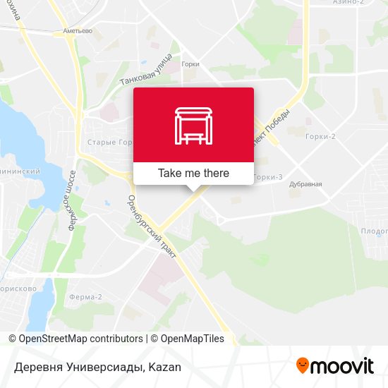 Деревня Универсиады map
