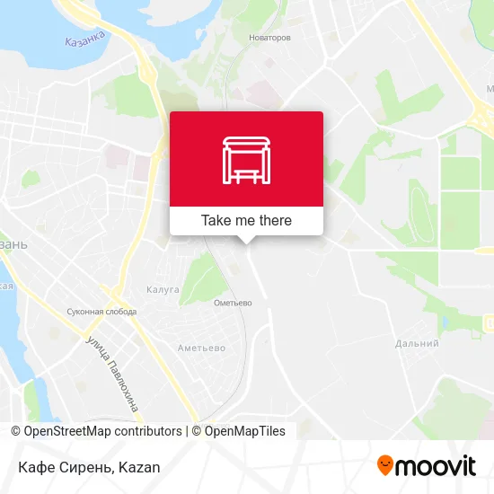 Кафе Сирень map