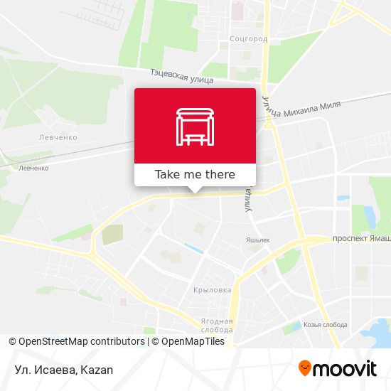Ул. Исаева map