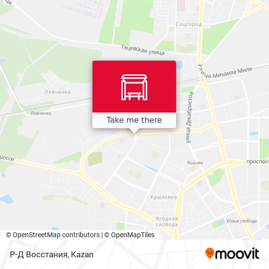 Р-Д Восстания map