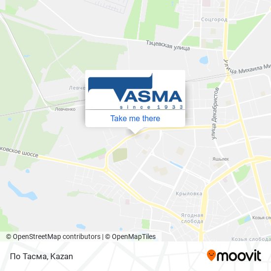 По Тасма map