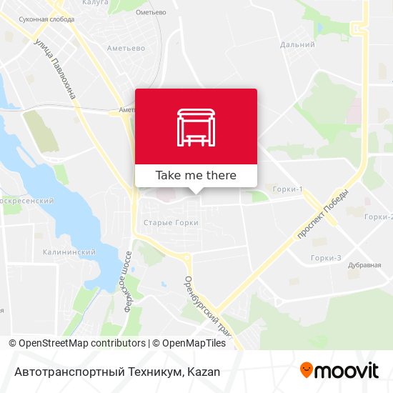 Автотранспортный Техникум map