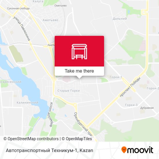 Автотранспортный Техникум-1 map