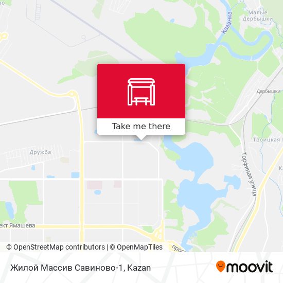 Жилой Массив Савиново-1 map