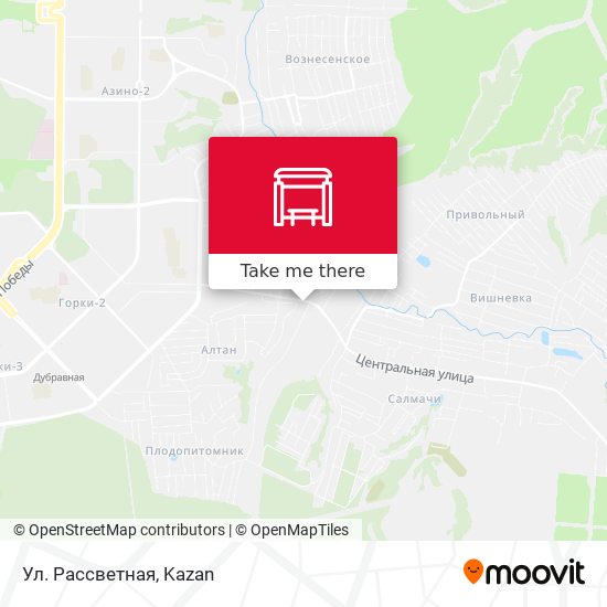 Ул. Рассветная map