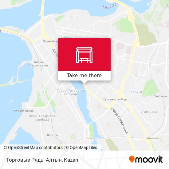 Торговые Ряды Алтын map