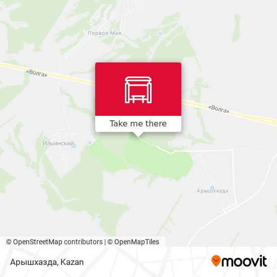 Арышхазда map