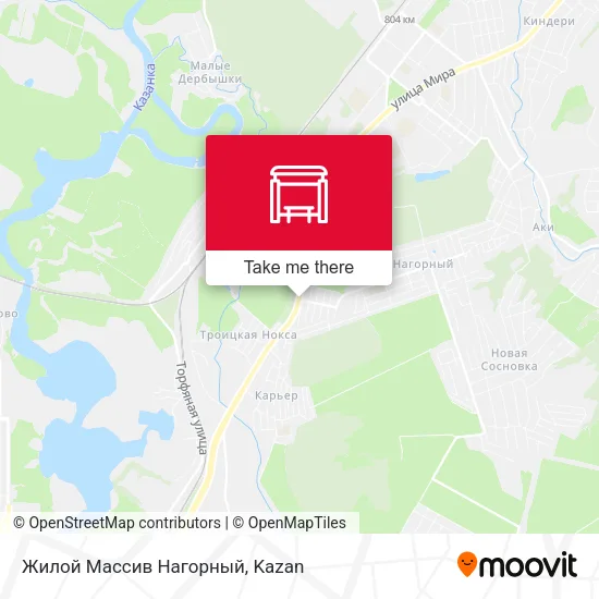 Жилой Массив Нагорный map