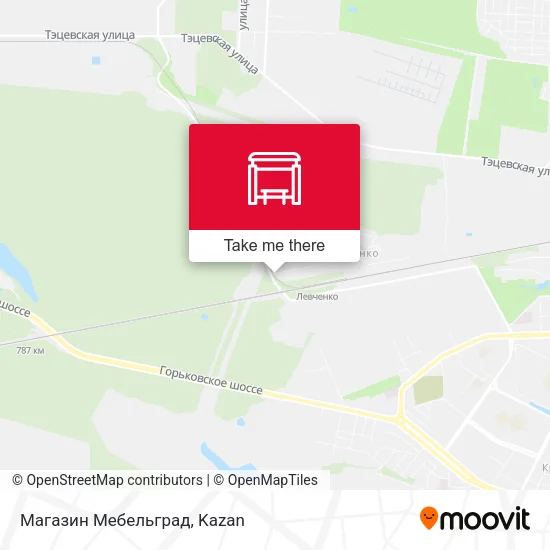 Магазин Мебельград map
