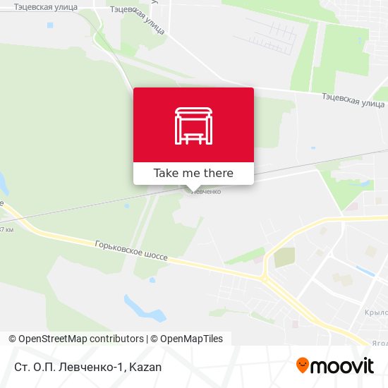 Ст. О.П. Левченко-1 map