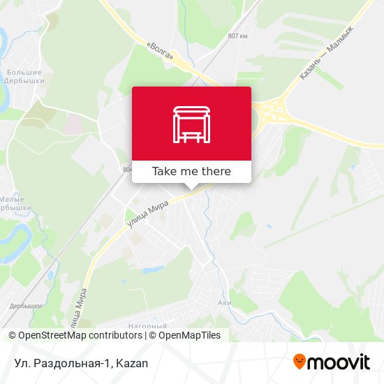 Ул. Раздольная-1 map