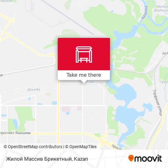 Жилой Массив Брикетный map